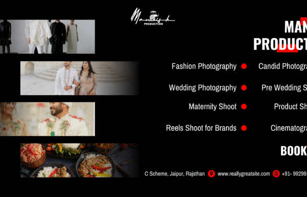 Photographer Category Vendor manishproduction
